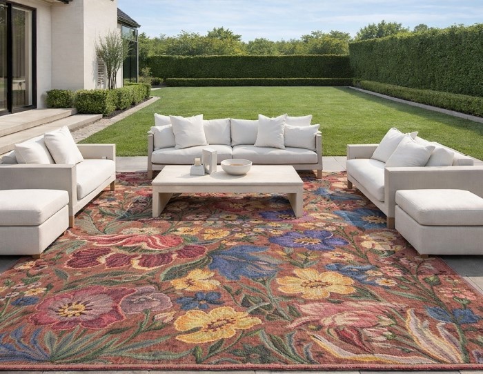 floral rugs